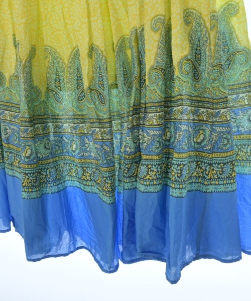 SOULEIADO（ソレイアード）ロング・マキシ丈スカート 黄 サイズ:36(S位) レディース/2200621095081