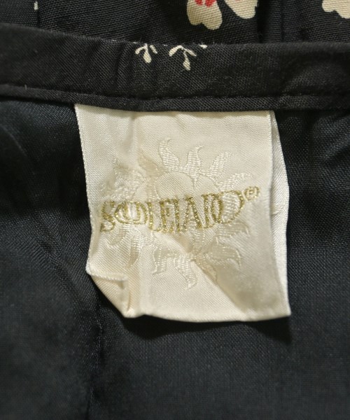 SOULEIADO（ソレイアード）ロング・マキシ丈スカート 黒 サイズ:34(XS位) レディース/2200625367061