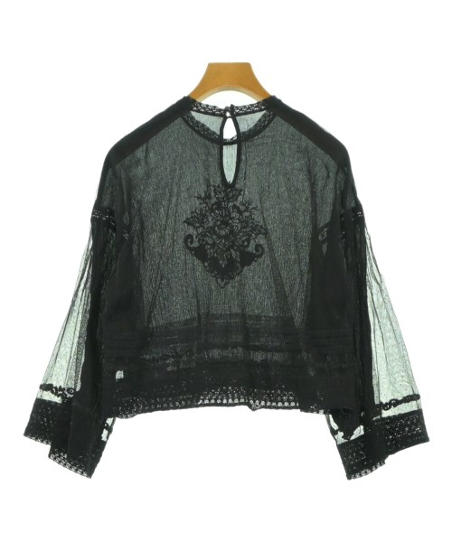 SOULEIADO（ソレイアード）ブラウス 黒 サイズ:36(S位) レディース/2200640684532