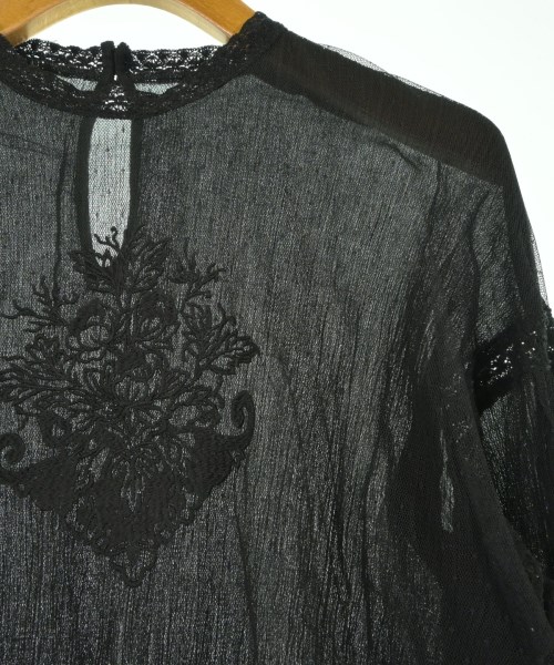 SOULEIADO（ソレイアード）ブラウス 黒 サイズ:36(S位) レディース/2200640684532