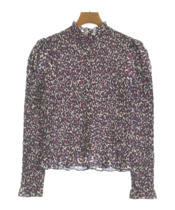 SOULEIADO（ソレイアード）ブラウス 紫 サイズ:36(S位) レディース