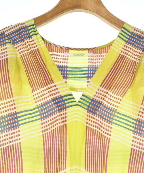 SOULEIADO（ソレイアード）ワンピース 黄 サイズ:36(S位) レディース/2200627137075