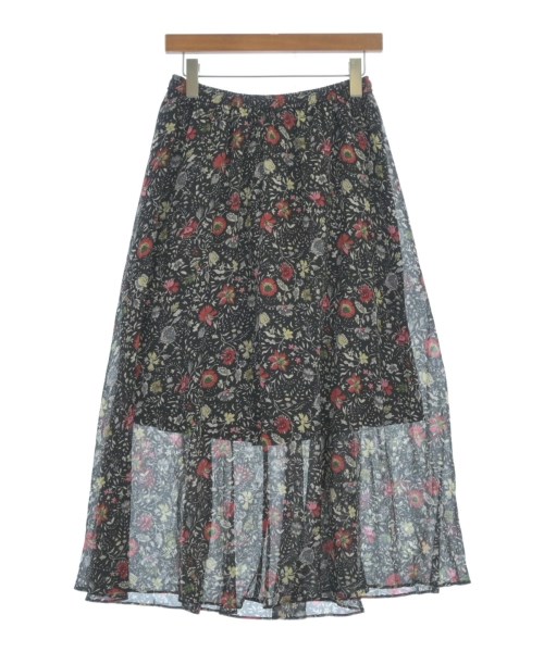 SOULEIADO（ソレイアード）ロング・マキシ丈スカート 黒 サイズ:34(XS位) レディース/2200617647089