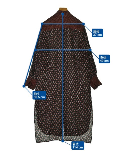 SOULEIADO（ソレイアード）ワンピース 黒 サイズ:36(S位) レディース/2200614009101