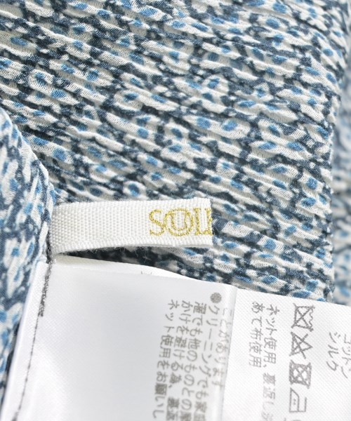 SOULEIADO（ソレイアード）ワンピース 紺 サイズ:36(S位) レディース/2200614009170