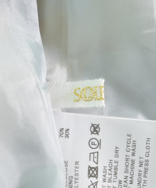 SOULEIADO（ソレイアード）ロング・マキシ丈スカート グレー サイズ:34(XS位) レディース/2200603832024