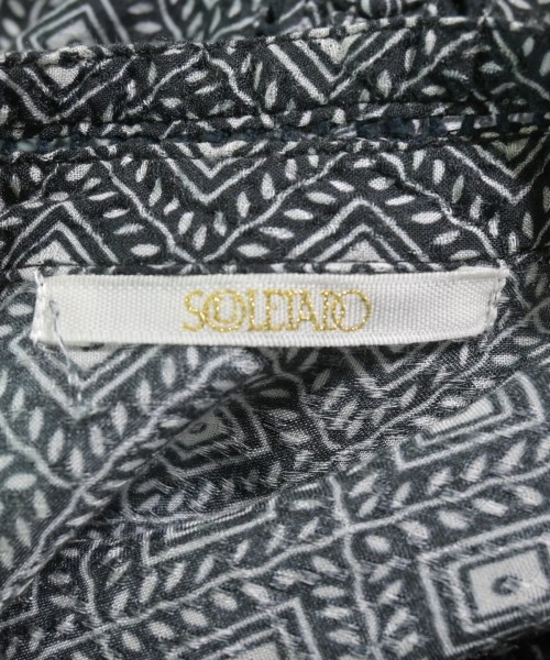 SOULEIADO（ソレイアード）ワンピース 黒 サイズ:F レディース/2200609847022