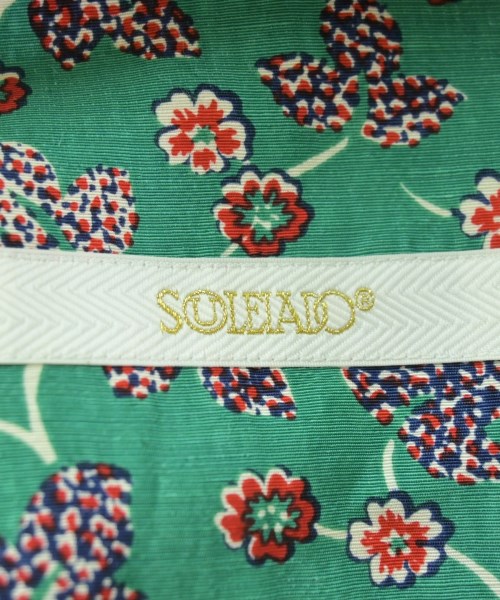 SOULEIADO（ソレイアード）ロング・マキシ丈スカート 緑 サイズ:34(XS位) レディース/2200621232042