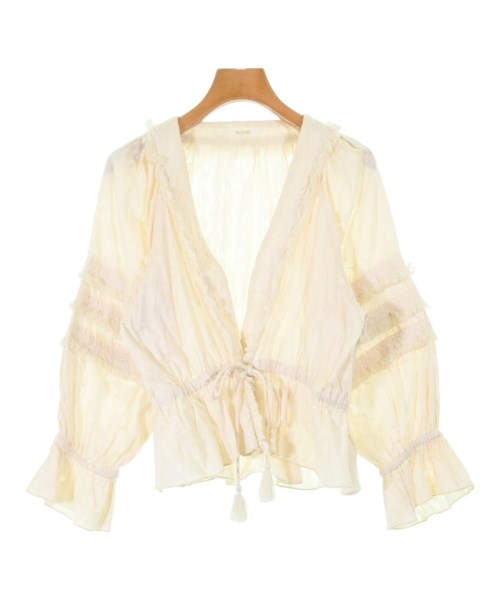 SOULEIADO(ソレイアード)ブラウス 白 サイズ:36(S位)/2200674892033