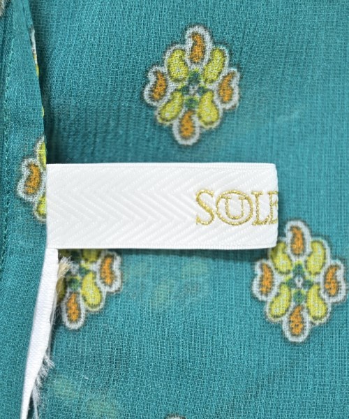 SOULEIADO（ソレイアード）ブラウス 緑 サイズ:F レディース/2200673399038