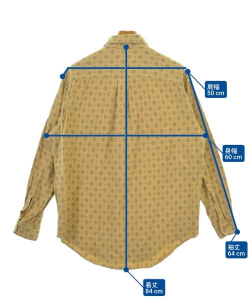 SOULEIADO（ソレイアード）カジュアルシャツ ベージュ サイズ:F メンズ/2200672705625