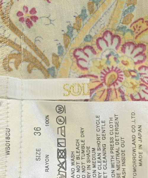 SOULEIADO（ソレイアード）ワンピース ベージュ サイズ:36(S位) レディース/2200678379059