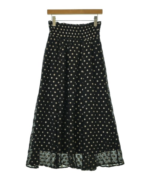 NE QUITTEZ PAS(ヌキテパ)ロング・マキシ丈スカート 黒 サイズ:-(M位)/2200646673219