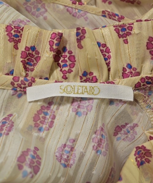 SOULEIADO（ソレイアード）ブラウス ベージュ サイズ:36(S位) レディース/2200646673325