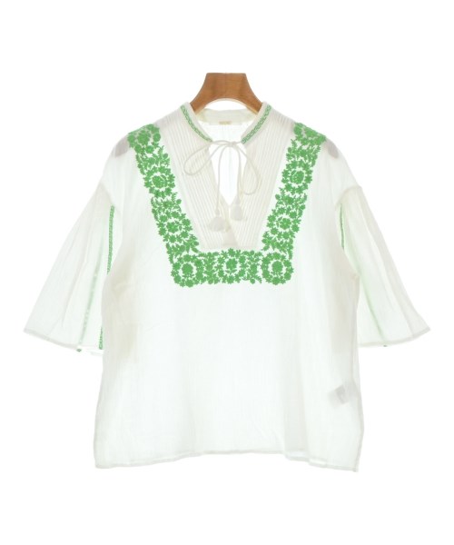 SOULEIADO(ソレイアード)ブラウス 白 サイズ:36(S位)/2200649631155