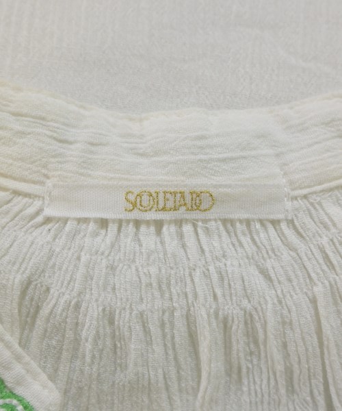 SOULEIADO（ソレイアード）ブラウス 白 サイズ:36(S位) レディース/2200649631155