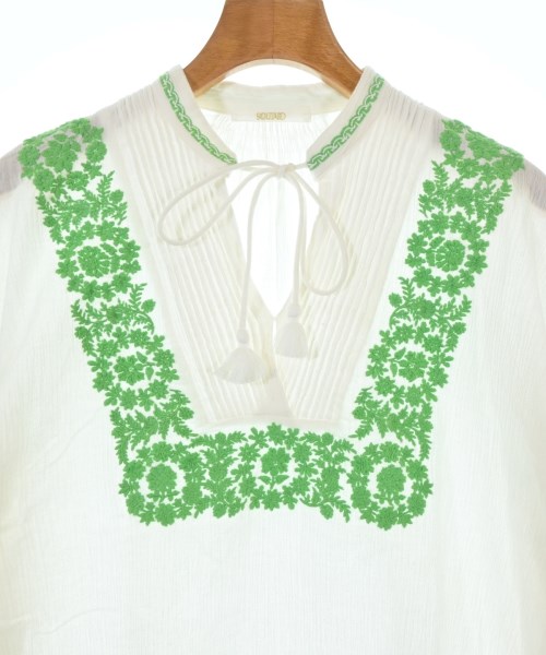 SOULEIADO（ソレイアード）ブラウス 白 サイズ:36(S位) レディース/2200649631155