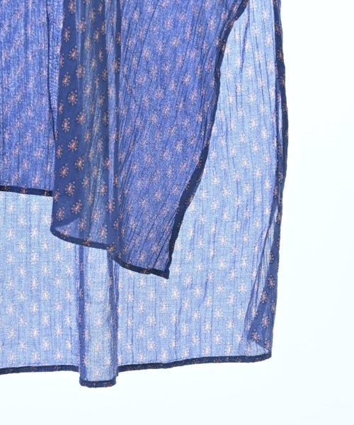 SOULEIADO（ソレイアード）カジュアルシャツ 青 サイズ:36(S位) レディース/2200660471105