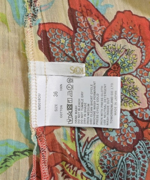 SOULEIADO（ソレイアード）ワンピース ベージュ サイズ:36(S位) レディース/2200645567021