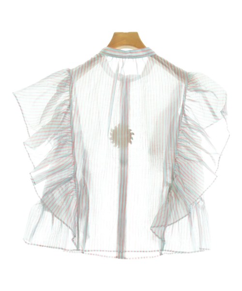 SOULEIADO（ソレイアード）ブラウス 青 サイズ:36(S位) レディース/2200638750102