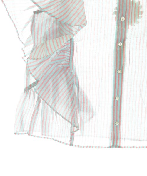 SOULEIADO（ソレイアード）ブラウス 青 サイズ:36(S位) レディース/2200638750102