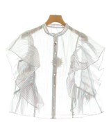 SOULEIADO（ソレイアード）ブラウス 青 サイズ:36(S位) レディース/2200638750102