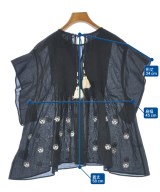 SOULEIADO（ソレイアード）ブラウス 黒 サイズ:36(S位) レディース/2200645089110