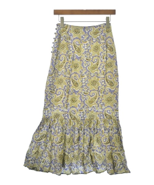 SOULEIADO（ソレイアード）ロング・マキシ丈スカート 紫 サイズ:34(XS位) レディース/2200648543053