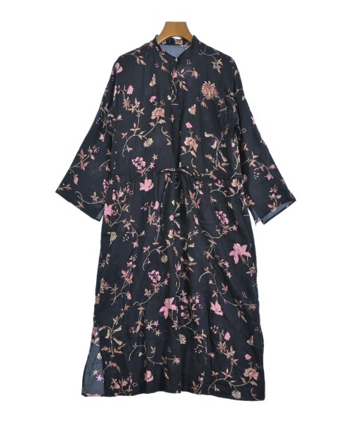 SOULEIADO(ソレイアード)ワンピース 紺 サイズ:36(S位)/2200645238051