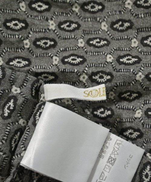 SOULEIADO（ソレイアード）ブラウス グレー サイズ:36(S位) レディース/2200644283045