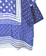 SOULEIADO（ソレイアード）ブラウス 青 サイズ:36(S位) レディース/2200649066216