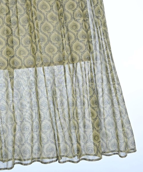 SOULEIADO（ソレイアード）ロング・マキシ丈スカート 緑 サイズ:36(S位) レディース/2200654090237