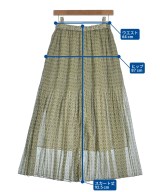 SOULEIADO（ソレイアード）ロング・マキシ丈スカート 緑 サイズ:36(S位) レディース/2200654090237