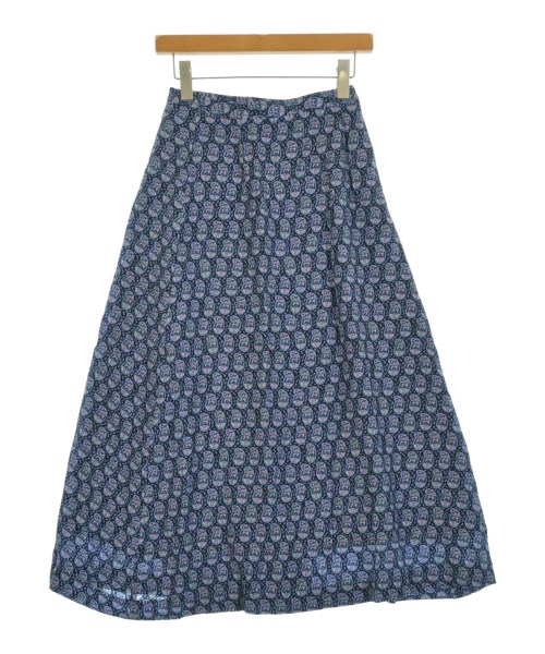SOULEIADO（ソレイアード）ロング・マキシ丈スカート 青 サイズ:34(XS位) レディース/2200648188049