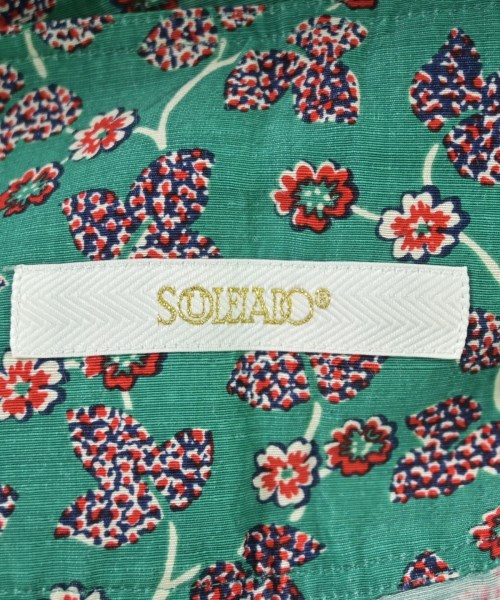 SOULEIADO（ソレイアード）ロング・マキシ丈スカート 緑 サイズ:36(S位) レディース/2200708220191