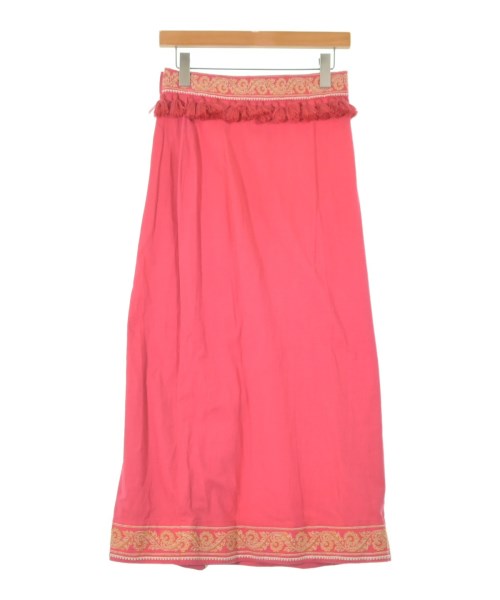 SOULEIADO（ソレイアード）ロング・マキシ丈スカート 赤 サイズ:36(S位) レディース/2200668029025