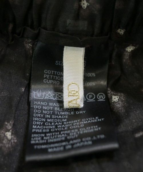 SOULEIADO（ソレイアード）その他 黒 サイズ:36(S位) レディース/2200668029049