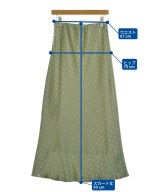 SOULEIADO（ソレイアード）ロング・マキシ丈スカート カーキ サイズ:34(XS位) レディース/2200668029063