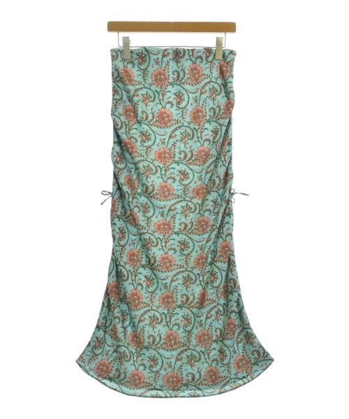 SOULEIADO（ソレイアード）ロング・マキシ丈スカート 青 サイズ:36(S位) レディース/2200668029070