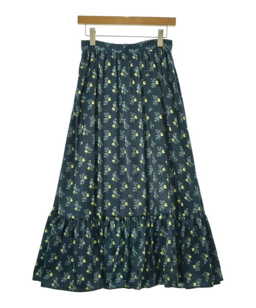 SOULEIADO（ソレイアード）ロング・マキシ丈スカート 青 サイズ:34(XS位) レディース/2200664521165