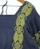 SOULEIADO（ソレイアード）ブラウス 紺 サイズ:36(S位) レディース/2200669358063