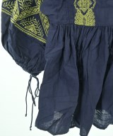 SOULEIADO（ソレイアード）ブラウス 紺 サイズ:36(S位) レディース/2200669358063