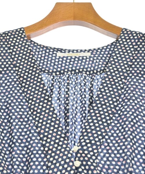 SOULEIADO（ソレイアード）ワンピース 紺 サイズ:36(S位) レディース/2200669447132