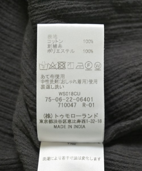 SOULEIADO（ソレイアード）ワンピース グレー サイズ:36(S位) レディース/2200723641025
