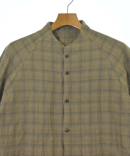 DEVOA（デヴォア）カジュアルシャツ カーキ サイズ:3(L位) メンズ/2200673303073