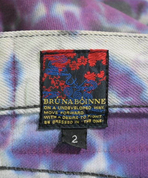 BRU NA BOINNE（ブルーナボイン）デニムパンツ 紫 サイズ:2(M位) メンズ/2200643941052