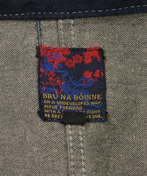 BRU NA BOINNE（ブルーナボイン）カバーオール 紺 サイズ:1(S位) メンズ/2200619132064