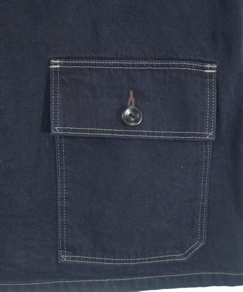 BRU NA BOINNE（ブルーナボイン）カバーオール 紺 サイズ:1(S位) メンズ/2200619132064