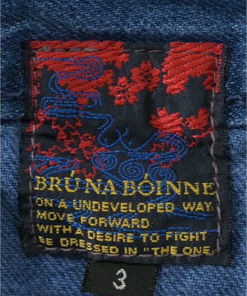 BRU NA BOINNE（ブルーナボイン）ショートパンツ 青 サイズ:3(L位) メンズ/2200609120125