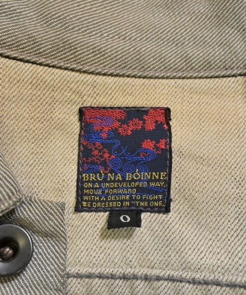 BRU NA BOINNE（ブルーナボイン）デニムジャケット グレー サイズ:0(XS位) メンズ/2200611462022